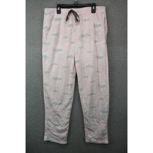 Bearpaw Women's Fleece Soft Pajama/Lounge Pants-Pockets-Size Medium